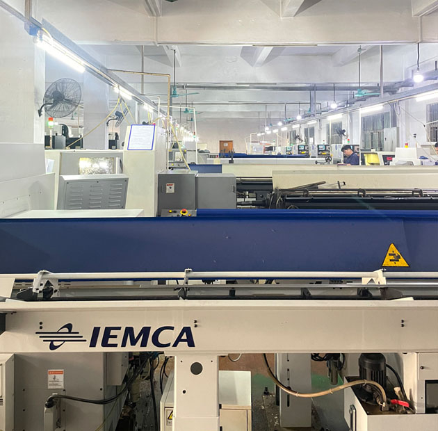 CNC machining workshop